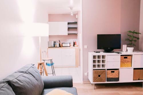 Apartamento Modern Studio With Parking & Terrace Vieux Lille