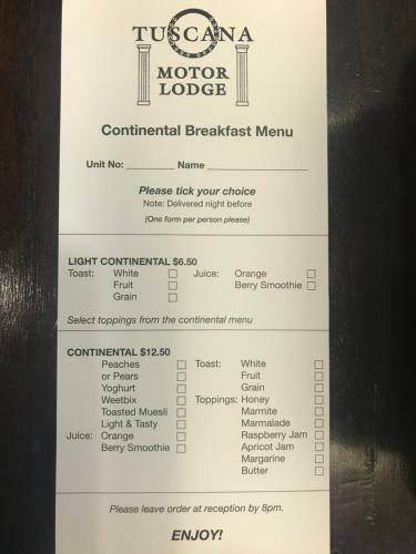 Tuscana Motor Lodge
