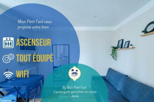 Apartamento La Perle Cach�e - R�nov� - M�tro � 5 Min Pour Paris - 2 Pers