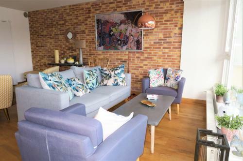 Villa Maison Avec Terrasse Superbe Vue Mer Plage de Trestraou - Ref 907