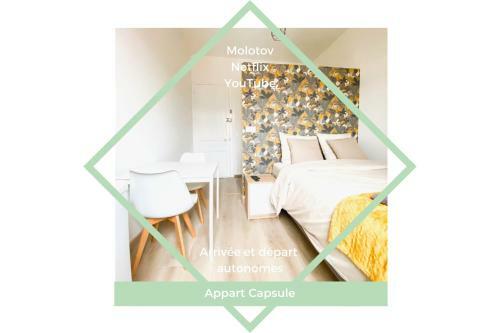 Apartamento Capsule Roubaix Lille Private Shower & Netflix