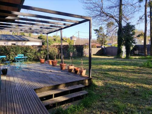 House With 3 Bedrooms In Saint Selve With Wifi