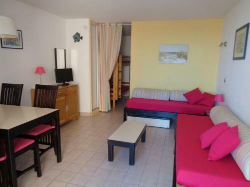 Apartamento Studio 4 Pers, Pkg, 1ere Ligne Mer, Piscine, Tennis