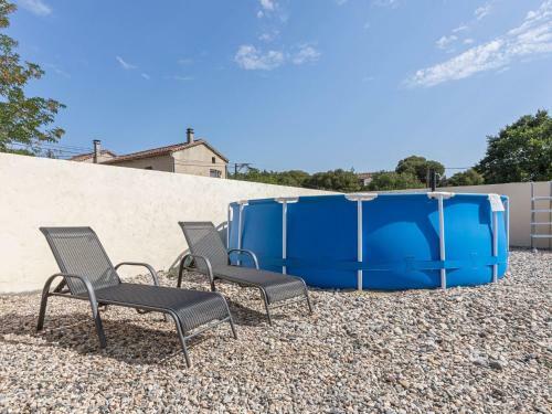 Simplistic Holiday Home In Saint Alban D'auriolles With Pool
