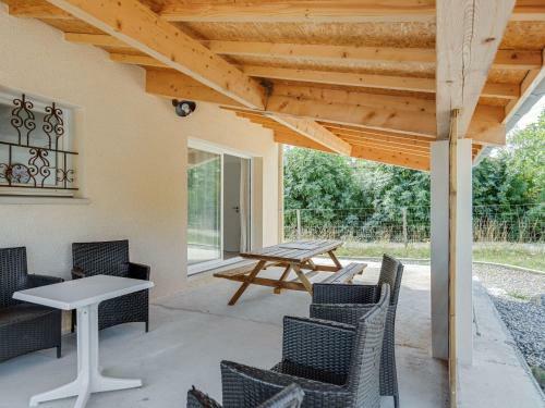 Simplistic Holiday Home In Saint Alban D'auriolles With Pool