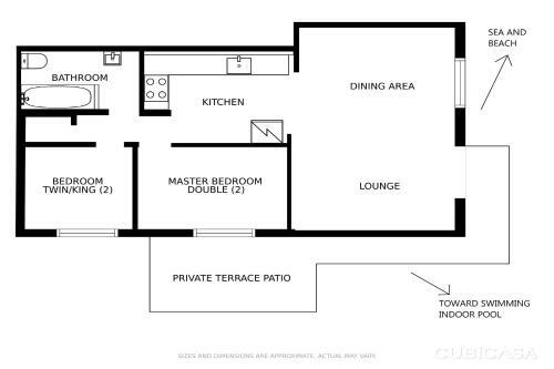 Apartamento Clifton Court Apt 19 With Heated Pool