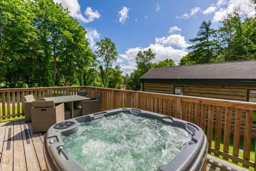 Squirrel Lodge 41 With Hot Tub Newton Stewart