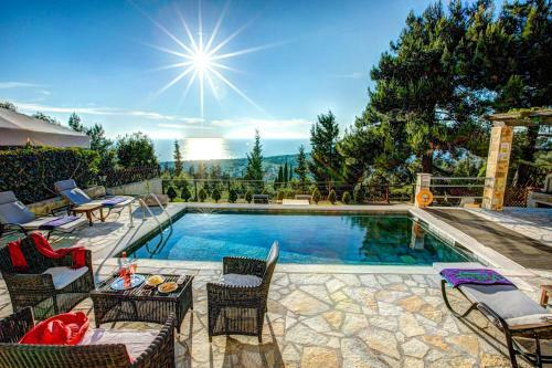 Agrilias Villa Sleeps 6 Pool Air Con Wifi