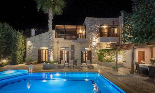Exclusive Crete Villa Villa Asteri 4 Bedroom Private Pool Rethymnon