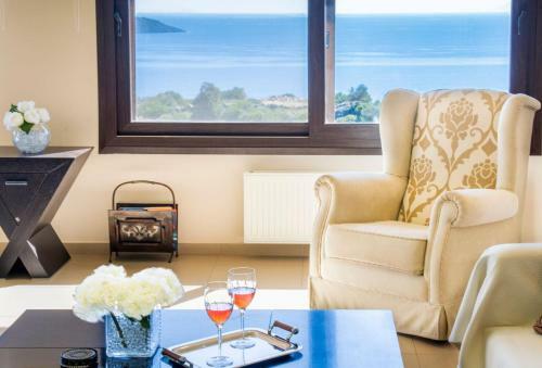 Elite Villa Crete Villa Panorama 5 Bedroom Sea Views Elounda
