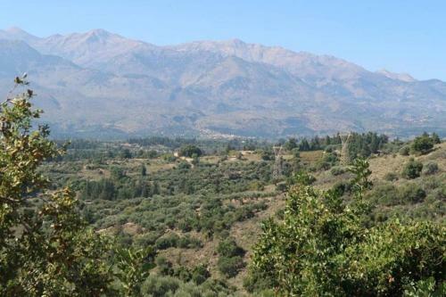 Theano Traditional House Mountain And Field View