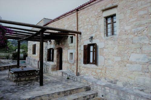 Theano Traditional House Mountain And Field View