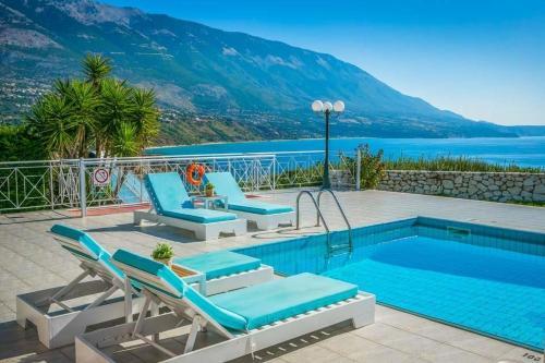 Karavados Villa Sleeps 4 Pool Air Con Wifi