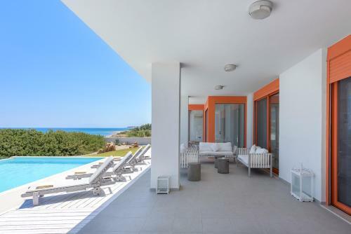 Lachania Villa Sleeps 18 With Pool And Air Con