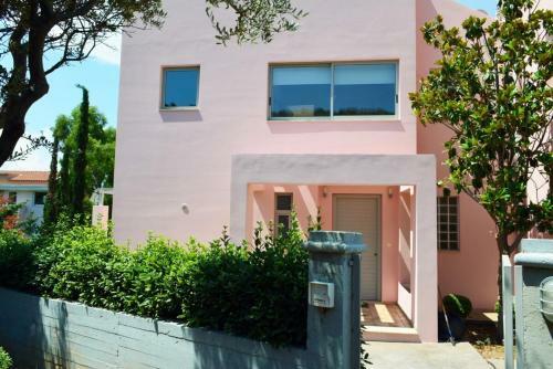 Villa Pink House With Panoramic View To Porto Rafti