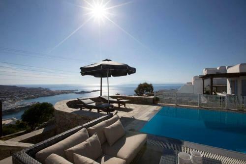Mykonos Psarrou Villas For 18 People