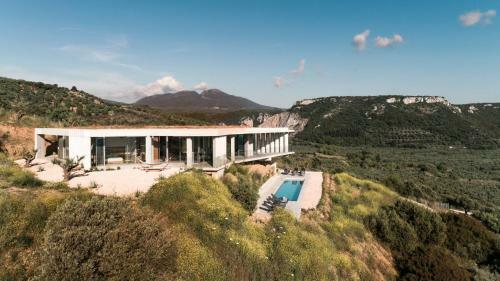 Unique Designer Villa Near Pylos