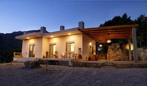 Almond Cottage With A Sea View Above Plakias