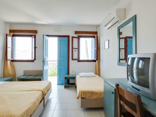 Bright Holiday Home In Symi Island With Balcony