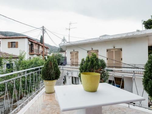 Delightful Holiday Home In Tolo With Balcony