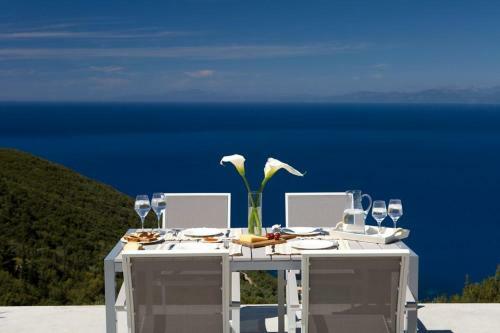 Seaview Lefkada Villa Villa Ianthi Stunning Infinity Pool Tsoukalades