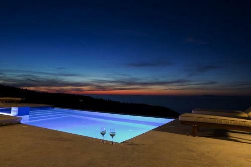 Seaview Lefkada Villa Villa Ianthi Stunning Infinity Pool Tsoukalades