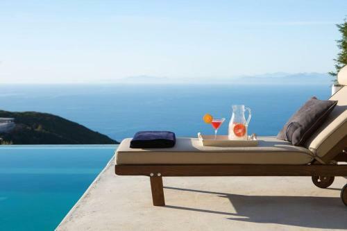 Seaview Lefkada Villa Villa Ioni Stunning Infinity Pool Tsoukalades