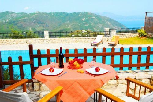 Executive Lefkada Villa Private Pool Sea View 2 Bedrooms Vafkeri