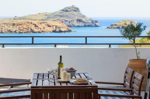 Sea View Villa Thea 2 In Rhodes Lindos