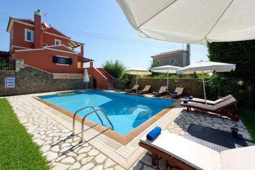 Luxury Corfu Villa Villa Rose Private Pool 4 Bdr Dassia