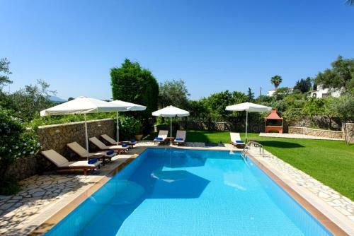 Luxury Corfu Villa Villa Rose Private Pool 4 Bdr Dassia