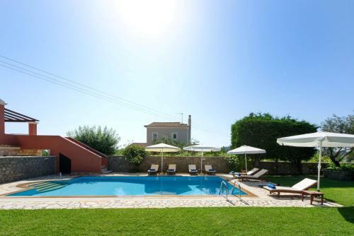Luxury Corfu Villa Villa Rose Private Pool 4 Bdr Dassia