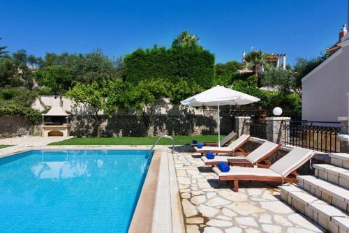 Luxury Corfu Villa Villa Jasmine Private Pool 4 Bdr Dassia