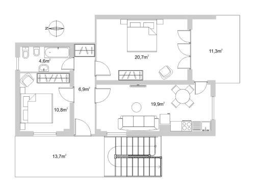 Apartment Cleo
