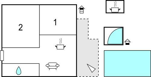 Two-bedroom Apartment In Povljana