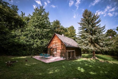 Wooden Cabin And Bell Tent In Budapest