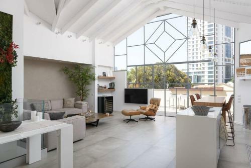 Apartamento Neve Tsedek Tlv - Luxe Duplex Penthouse - Rooftop