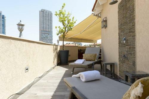 Apartamento Neve Tsedek Tlv - Luxe Duplex Penthouse - Rooftop