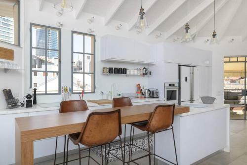 Apartamento Neve Tsedek Tlv - Luxe Duplex Penthouse - Rooftop