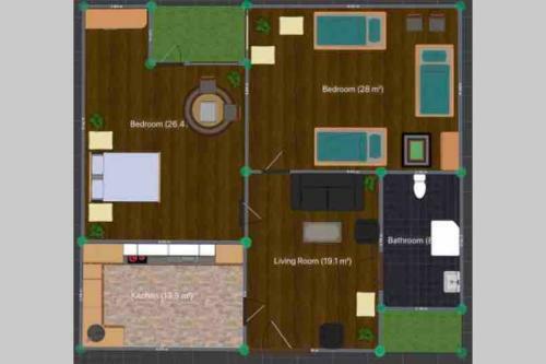 Apartamento Egarden Smart Home - Entire 2 Bhk Flat With All Facilities