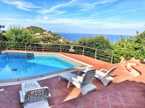 Villa Wonderful Seaview And Pool: Casa Rosa 3