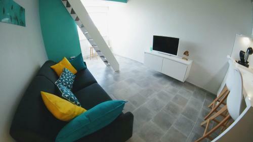 Apartamento Duplex Bwa Soley, Face � La Mer, � 5 Min Du Centre !
