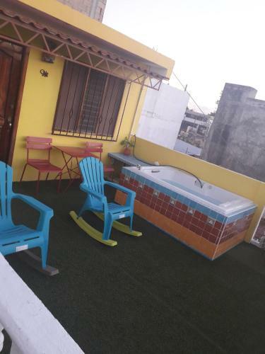 Hostal Cancun Guest House 4 Terrace Tub