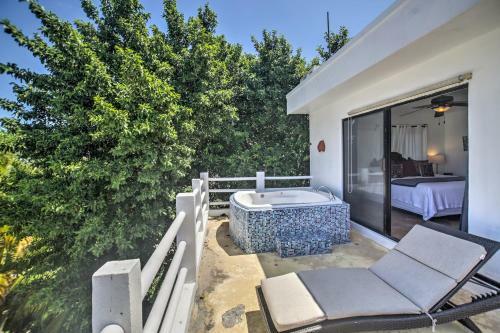 Apartamento Stunning Rooftop Villa With Spa, Deck And Ocean Views!