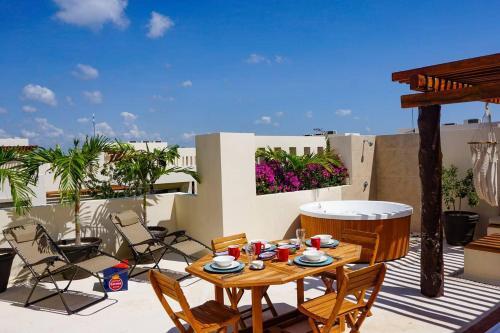 Penthouse, Private Rooftop, 6 Min To Beach Clubs