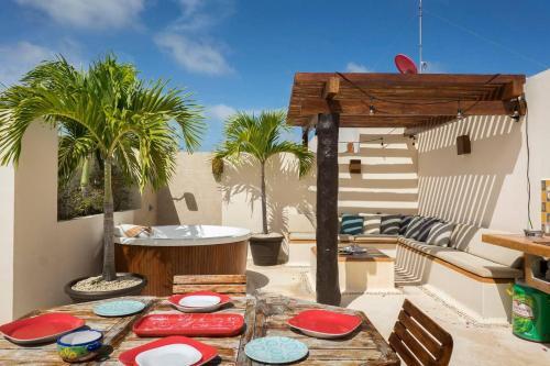 Penthouse, Private Rooftop, 6 Min To Beach Clubs