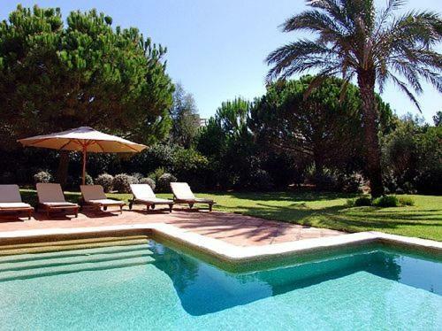 Quinta Do Lago Villa Sleeps 10 Pool Air Con Wifi