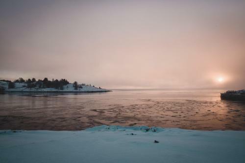 Arctic Cabins White Sea