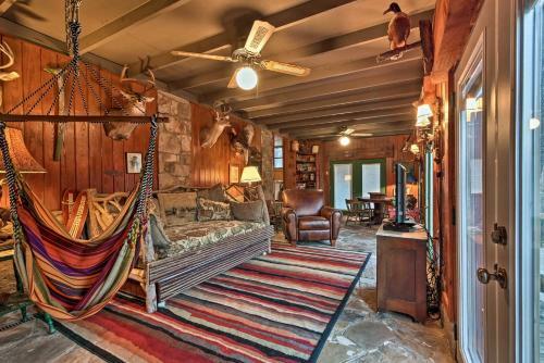 Spacious Waterfront Retreat With Dock And Hot Tub