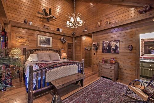 Spacious Waterfront Retreat With Dock And Hot Tub